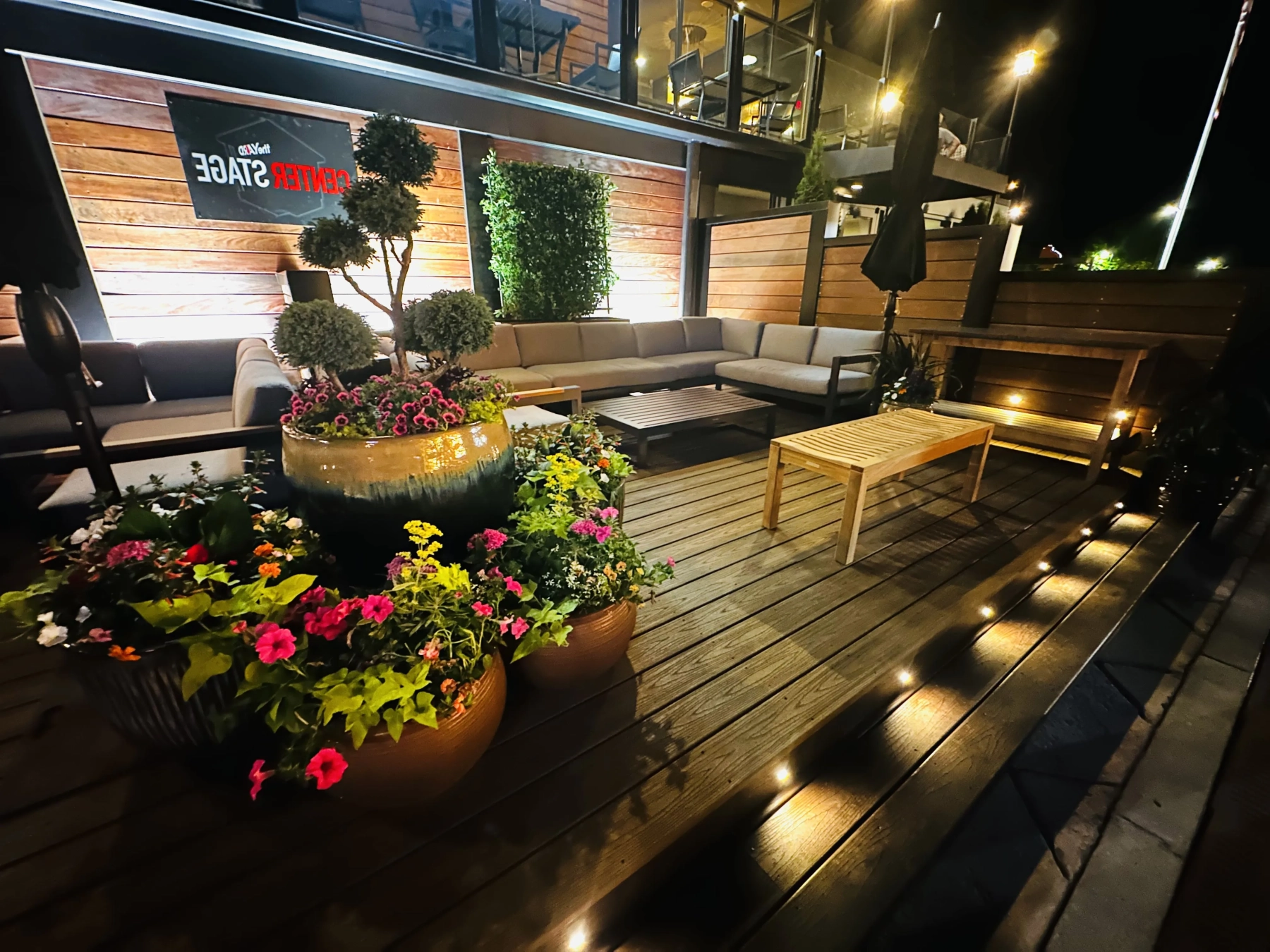 Center Stage at Night